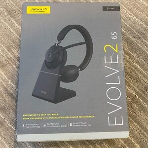 Headphones and stand